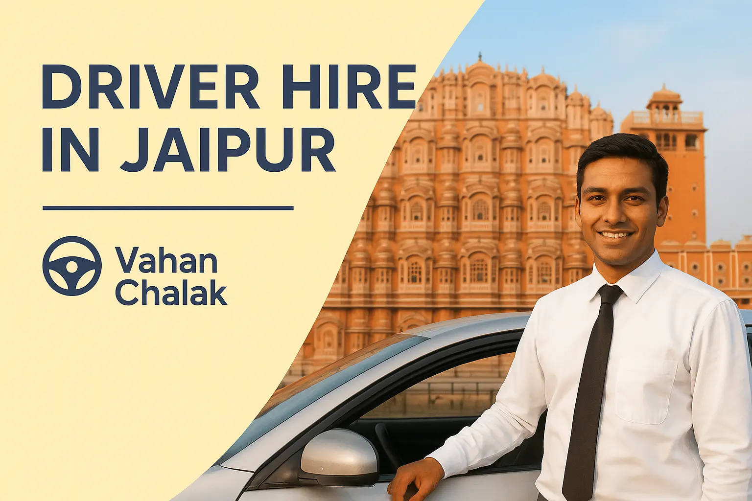 Driver Hire in Jaipur | Vahan Chalak - Professional Chauffeurs