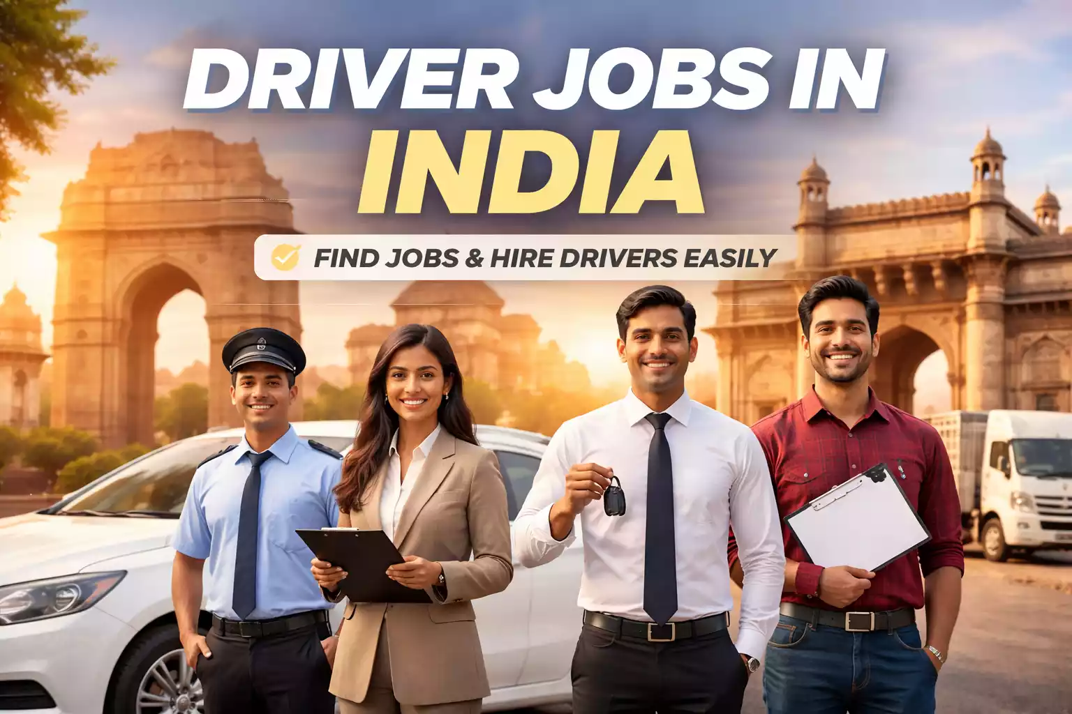 Driver Jobs in India – Find Driver Job Near Me & Hire Drivers Easily