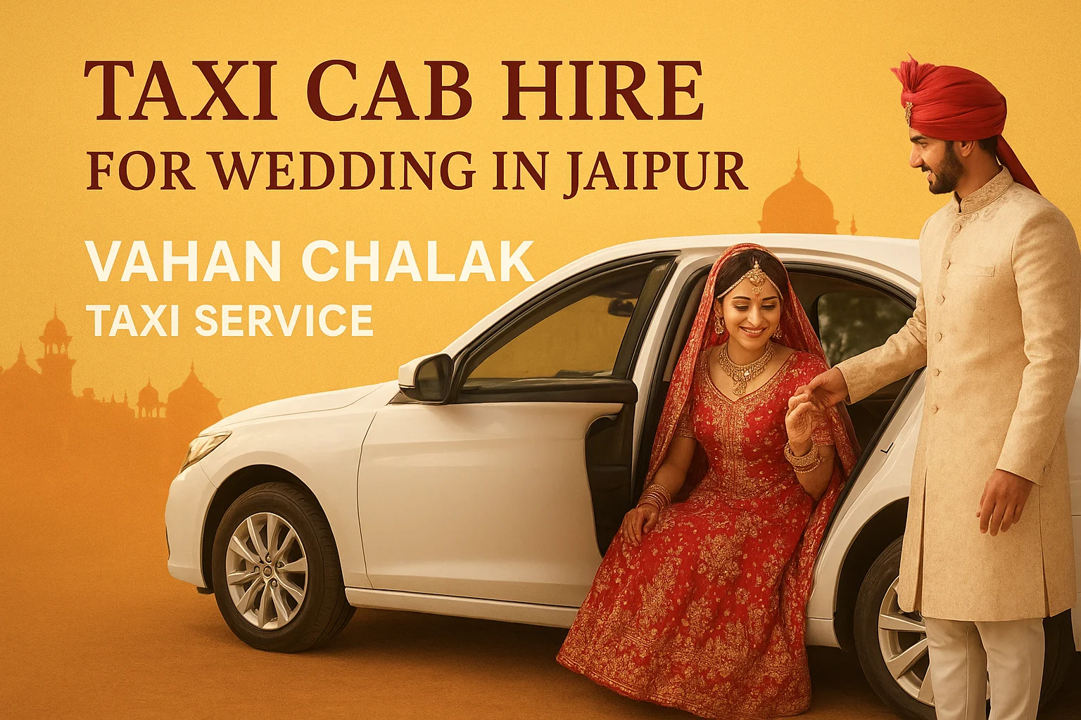 Taxi Cab Hire for Wedding in Jaipur | Vahan Chalak Taxi Service