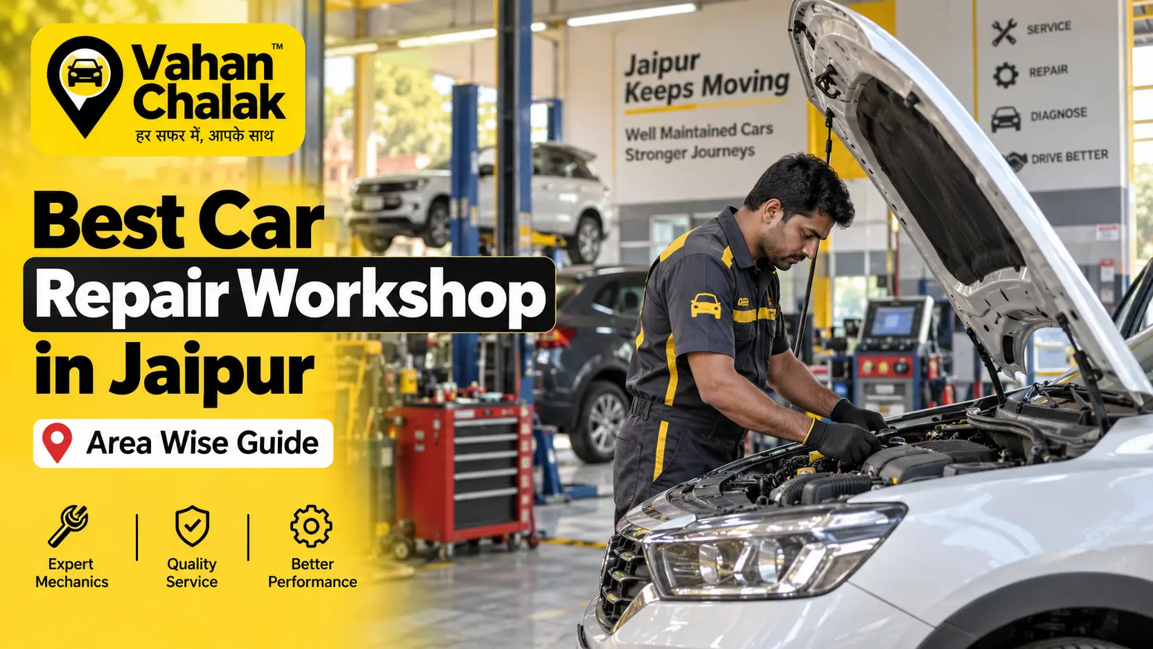 Best Car Repair Workshop in Jaipur – Top Rated Car Service & Repair Centers Area Wise