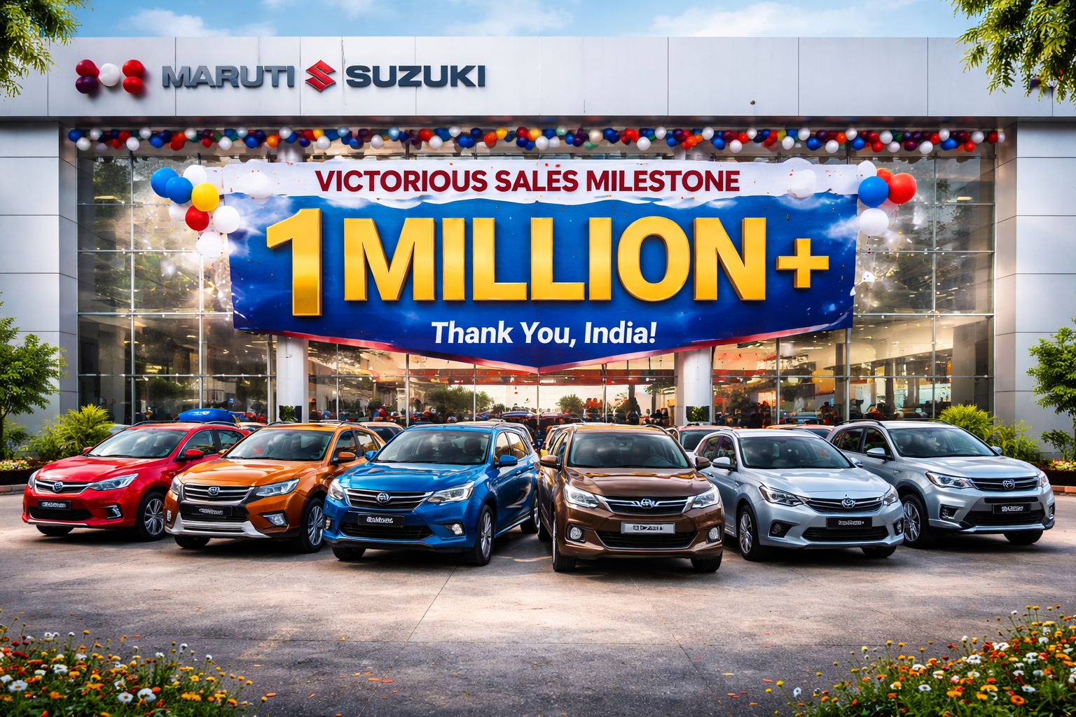 Maruti Suzuki Achieves Victorious Sales Milestone in India, Strengthens Market Leadership